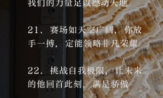 九游体育中国官网-包含拼搏谱写：运动员们为荣誉而战的词条